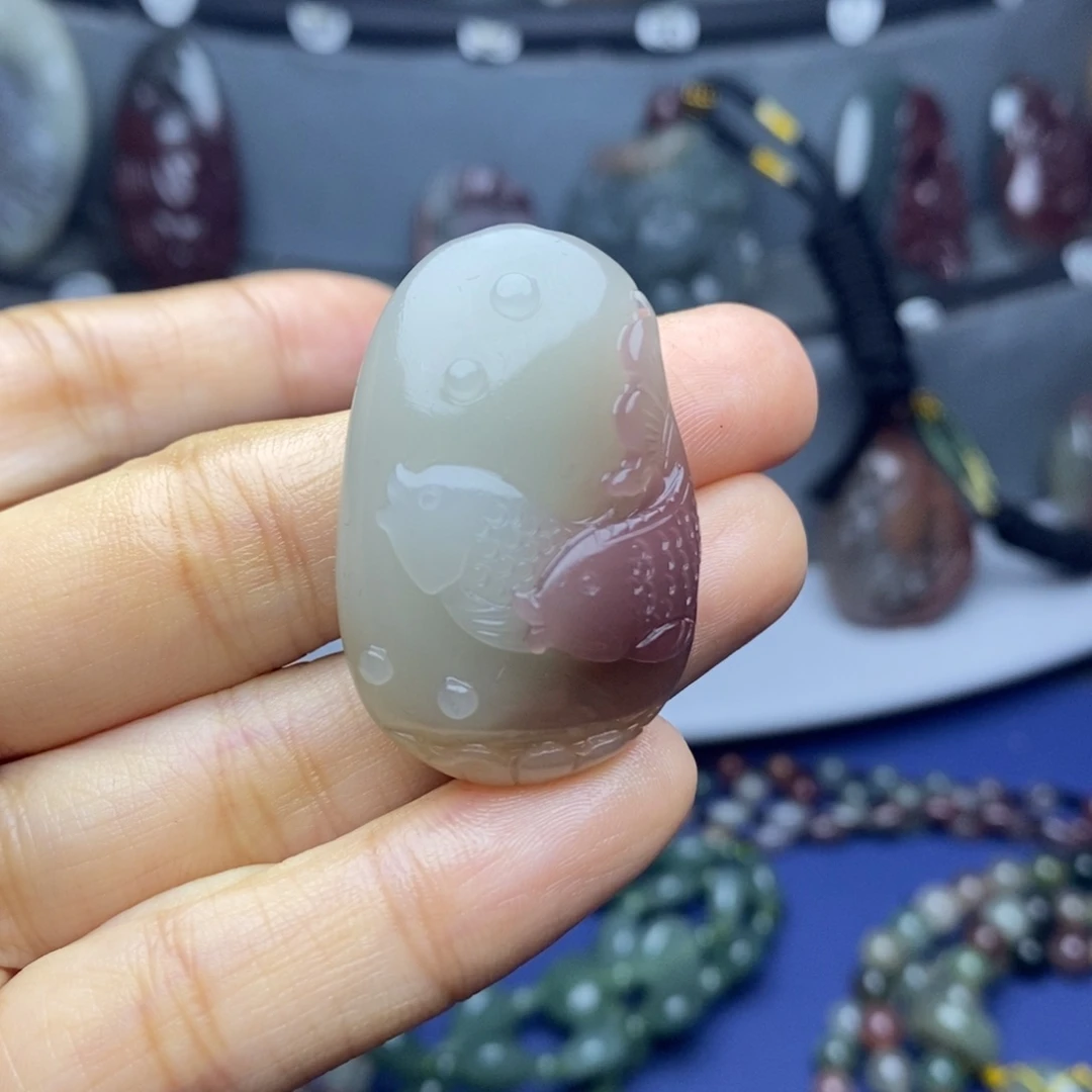 玛瑙/玉髓未镶嵌吊坠(不含链)