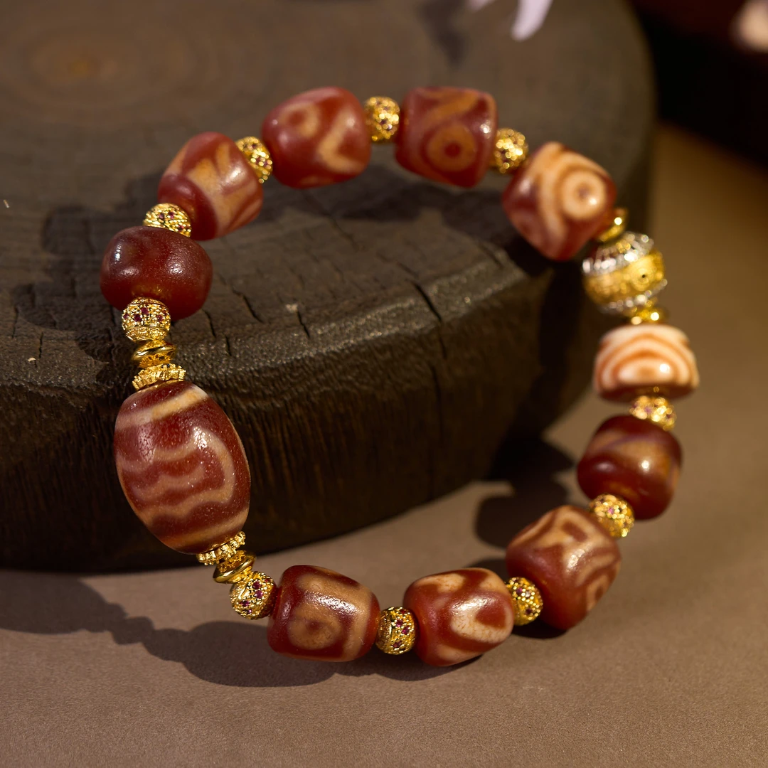 （一芳）橘料达洛大鹏 断珠阵阵多宝手串 G6SOQ