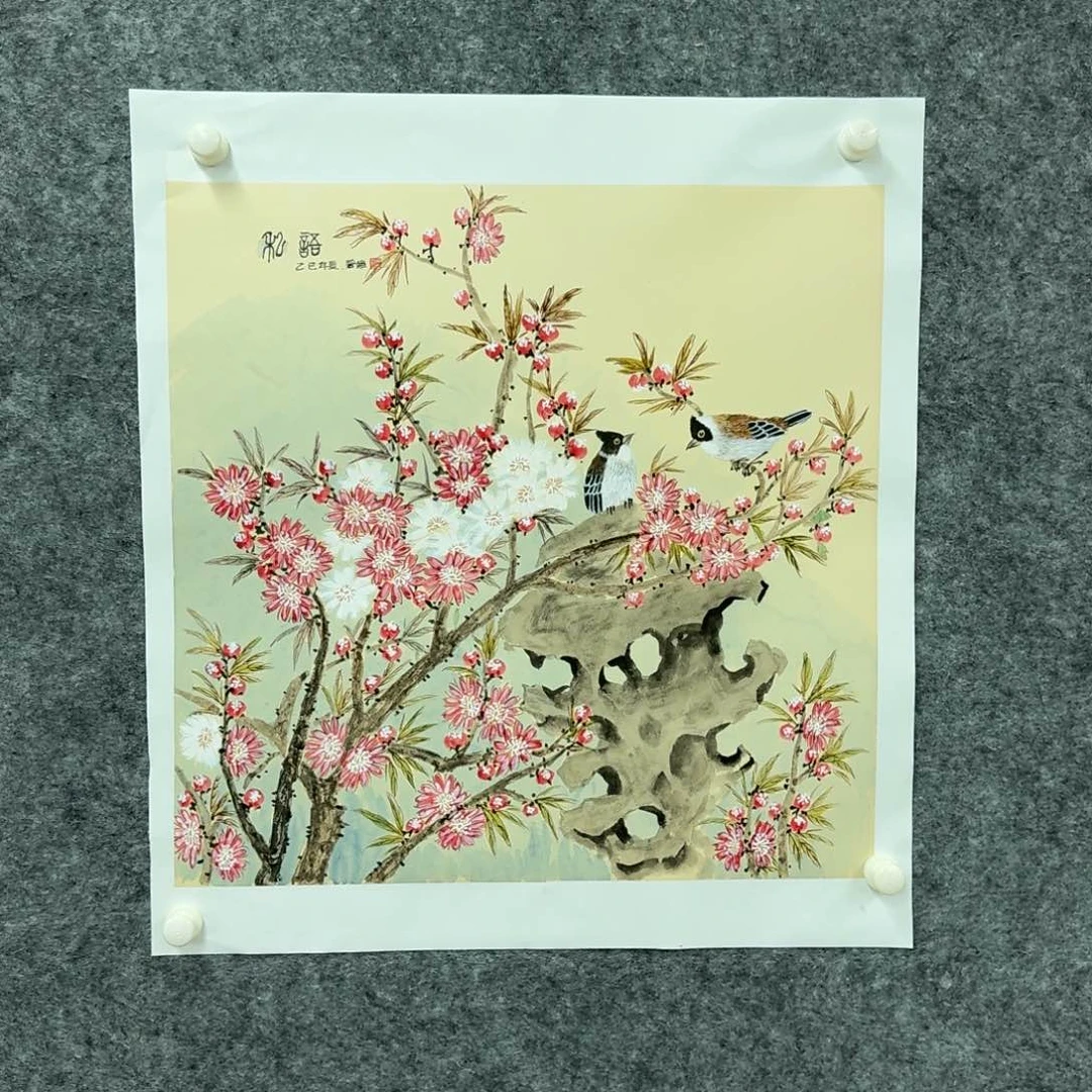 国画国画作品HBC老师