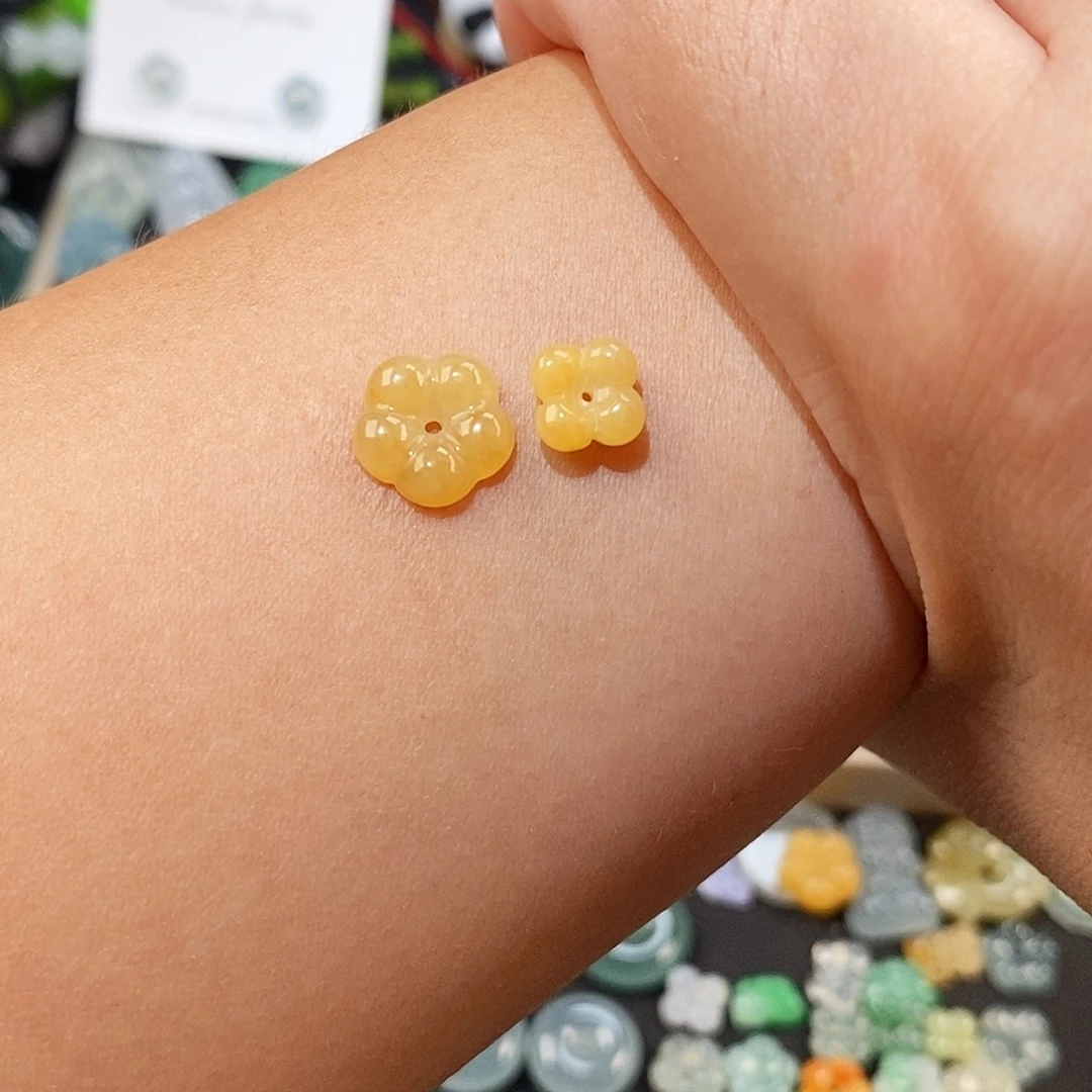 @***仙翡翠未镶嵌颈饰花