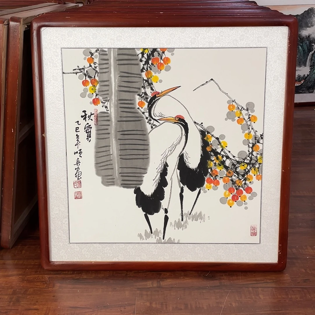 国画带框尺寸63*63厘米