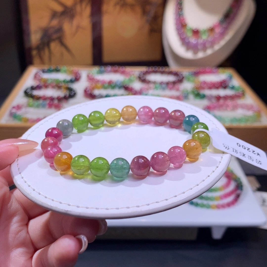 未镶嵌手链碧玺碧玺