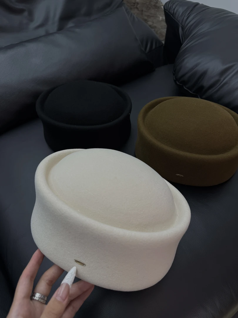 【MOSSANT】25秋冬M252HW1005法国设计师经典赫本钟型帽