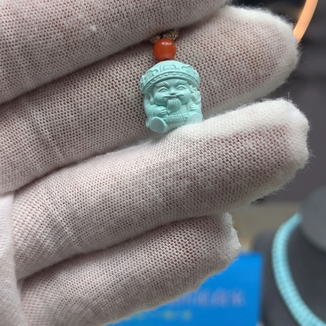 绿松石挂件未镶嵌