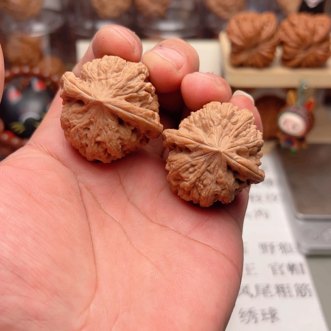 文玩核桃吊坠42尺全品凹底儿