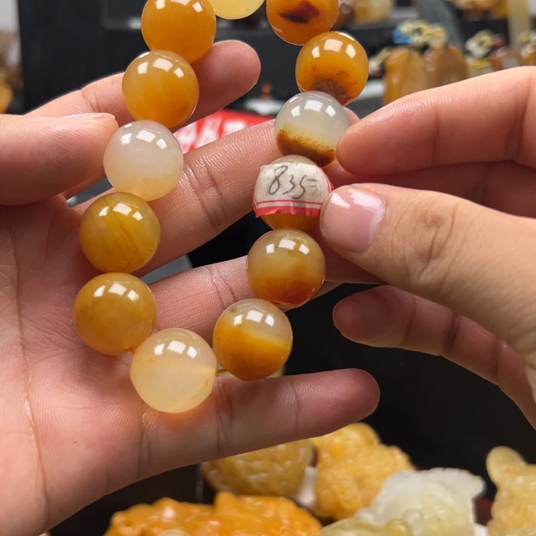 石英质玉（黄龙玉）未镶嵌多样性发货，发其一