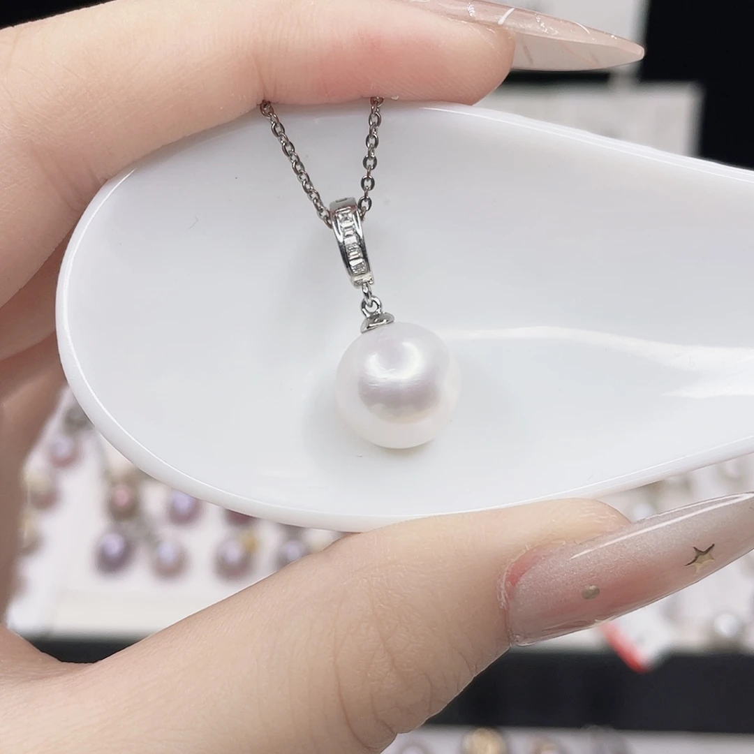 淡水珍珠合金吊坠(赠链)