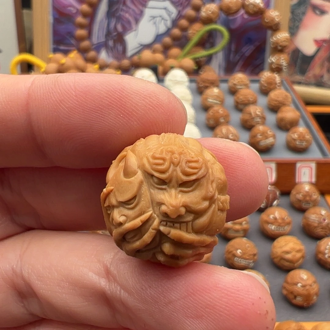 吊坠猴头核桃鬼王