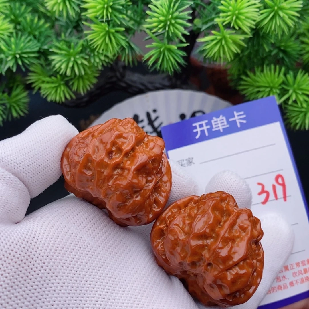 文玩核桃把件41蛤蟆头319