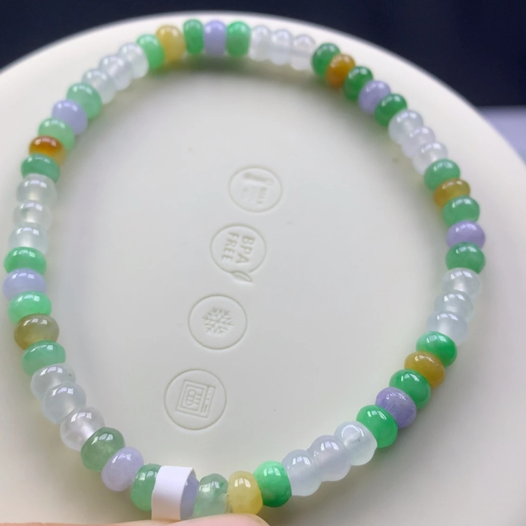 未镶嵌手串翡翠卡4.7