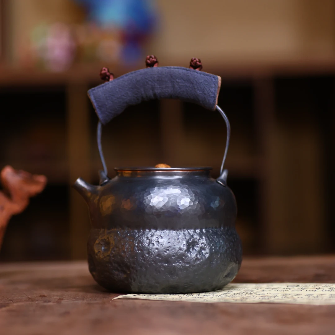 【福器】紫铜福禄壶
