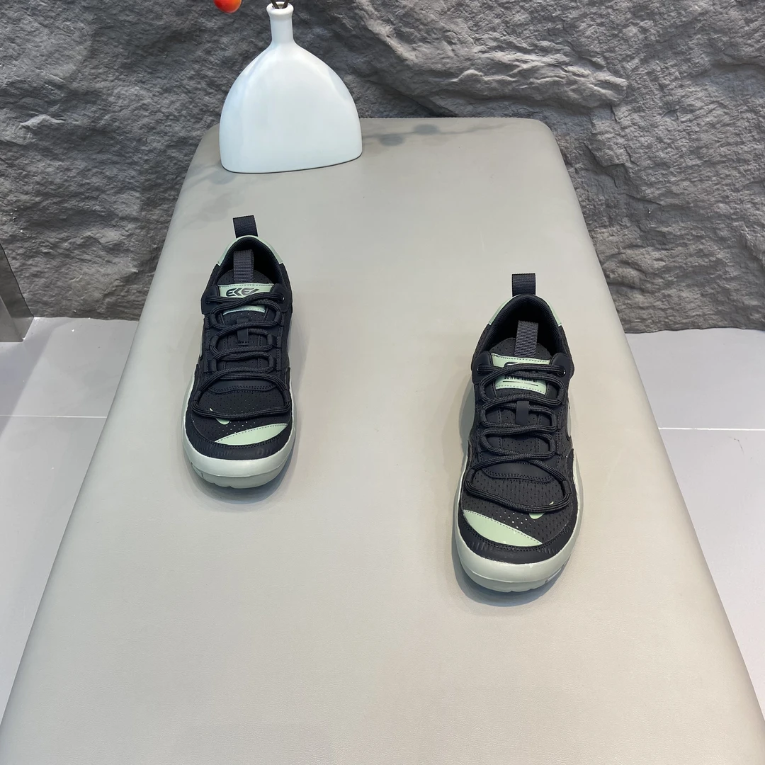 夏季低帮系带圆头透气时尚休闲鞋休闲潮鞋软底运动鞋男鞋