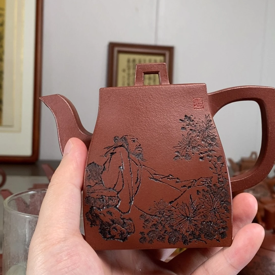 茶壶紫砂原矿泥料传统工艺制作