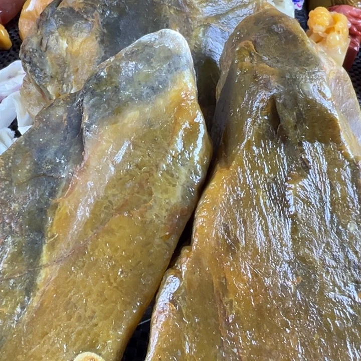 寿山石不*啊中坂田3个