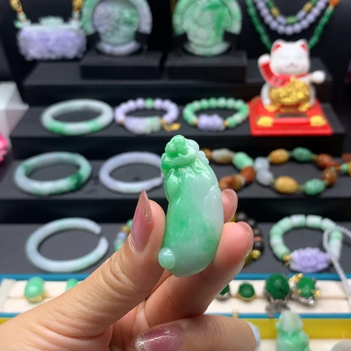 颈饰未镶嵌翡翠翡翠福瓜