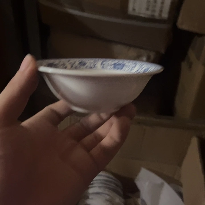4.5青花米饭碗（拍一发二）