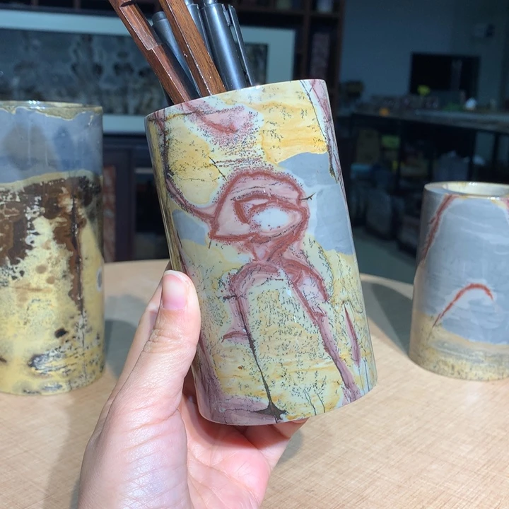 广西国画石摆件，收藏观赏