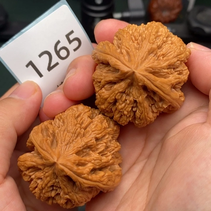 吊坠文玩核桃1265号粗筋45.47.47