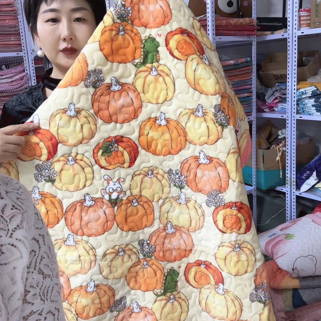 马小胖单人绒毯呼呼开采