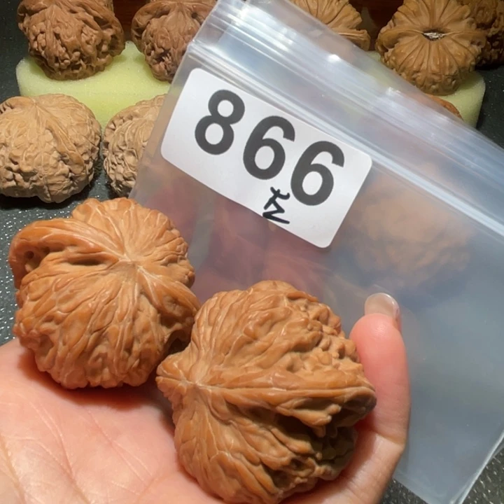 文玩核桃把件磨盘40