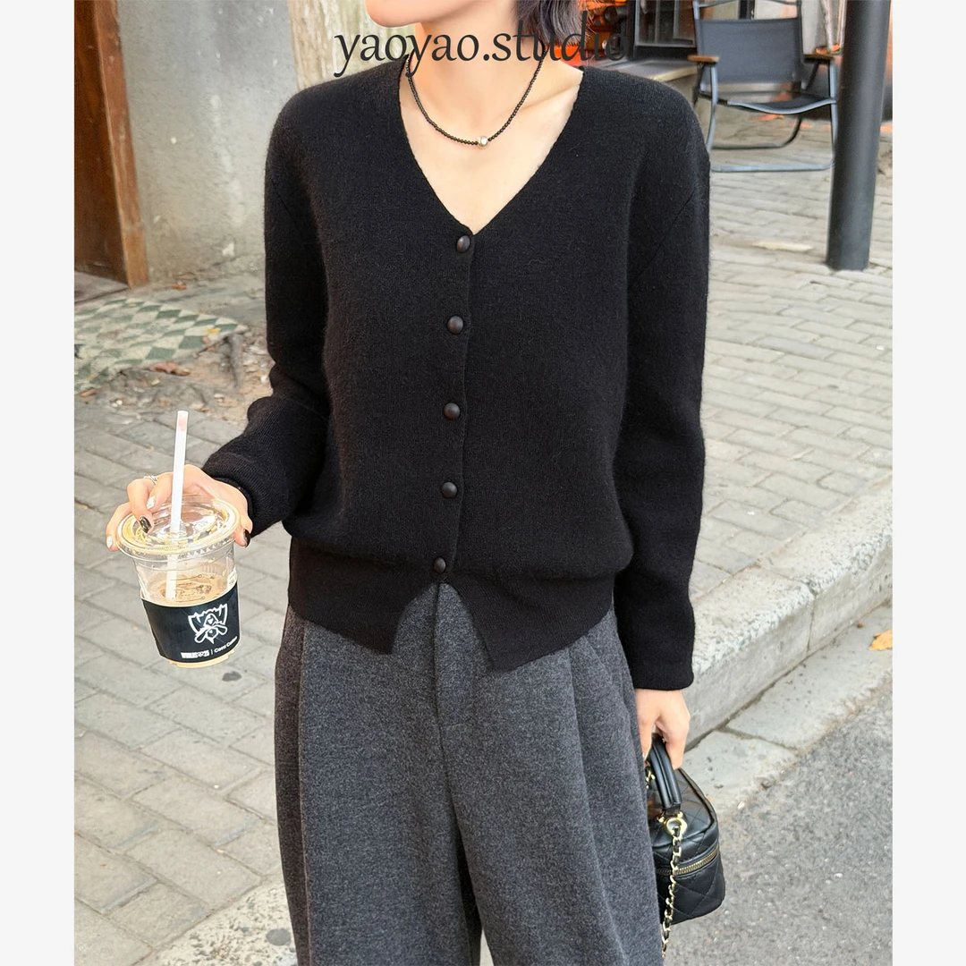【瑶瑶】秋季新款上新时尚休闲百搭减龄针织衫YY12786