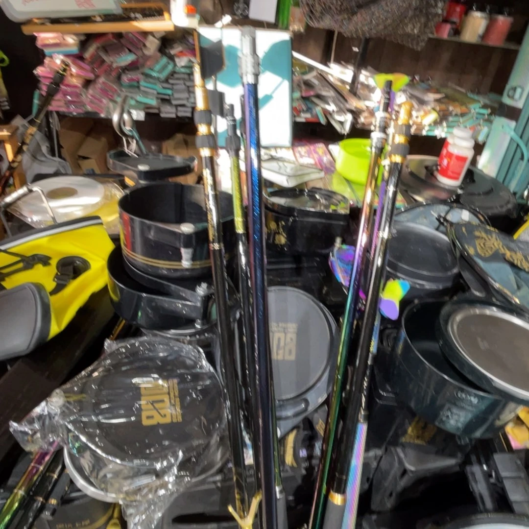 茅草中州美凯210抄网杆