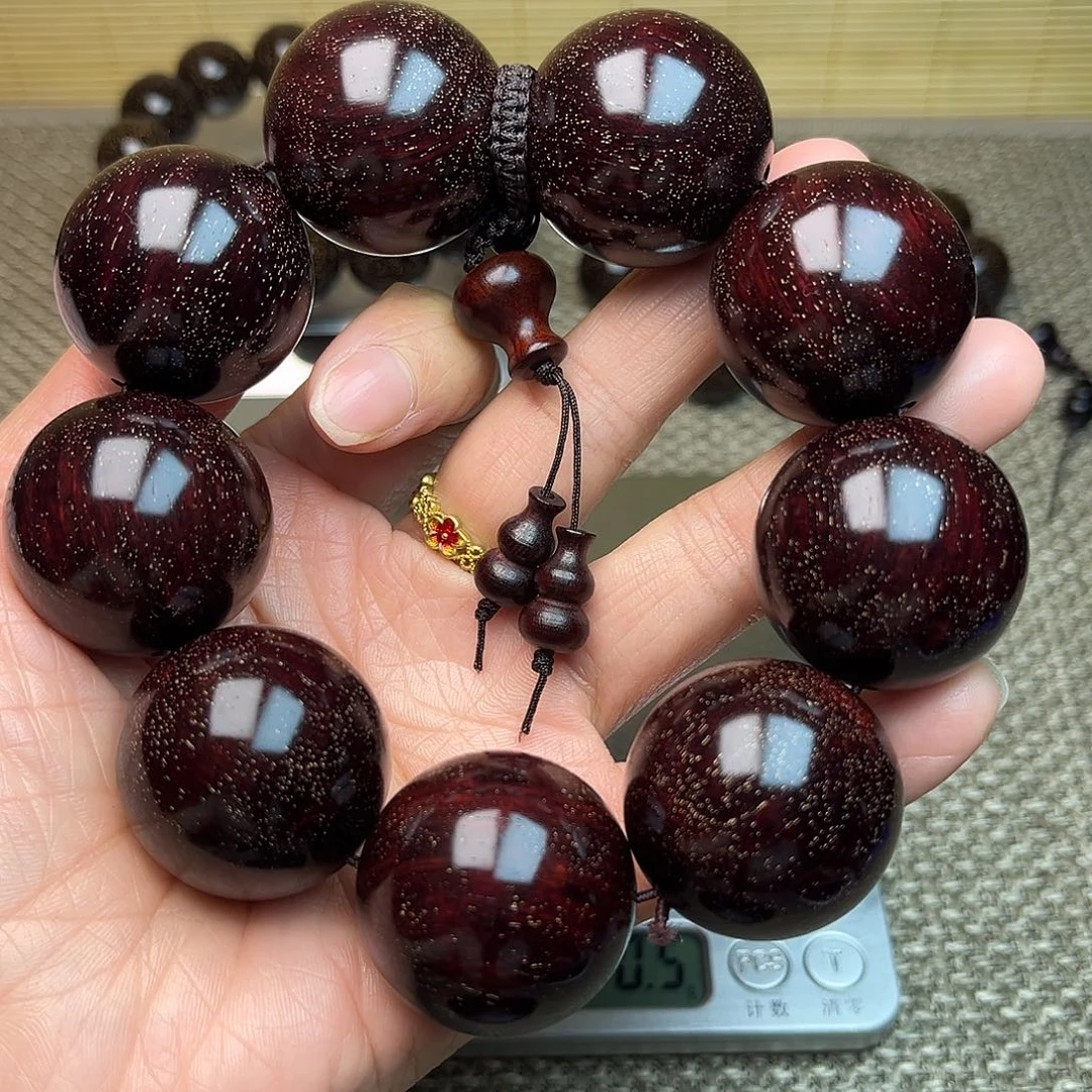 檀香紫檀（小叶紫檀）3.0 9颗 满星