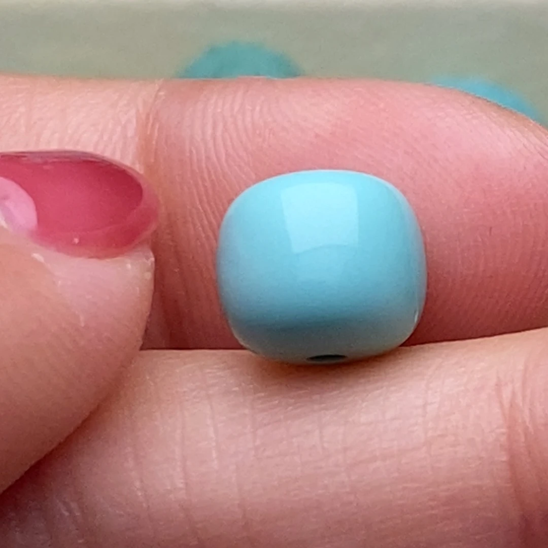 绿松石未镶嵌绿松石9.2mm