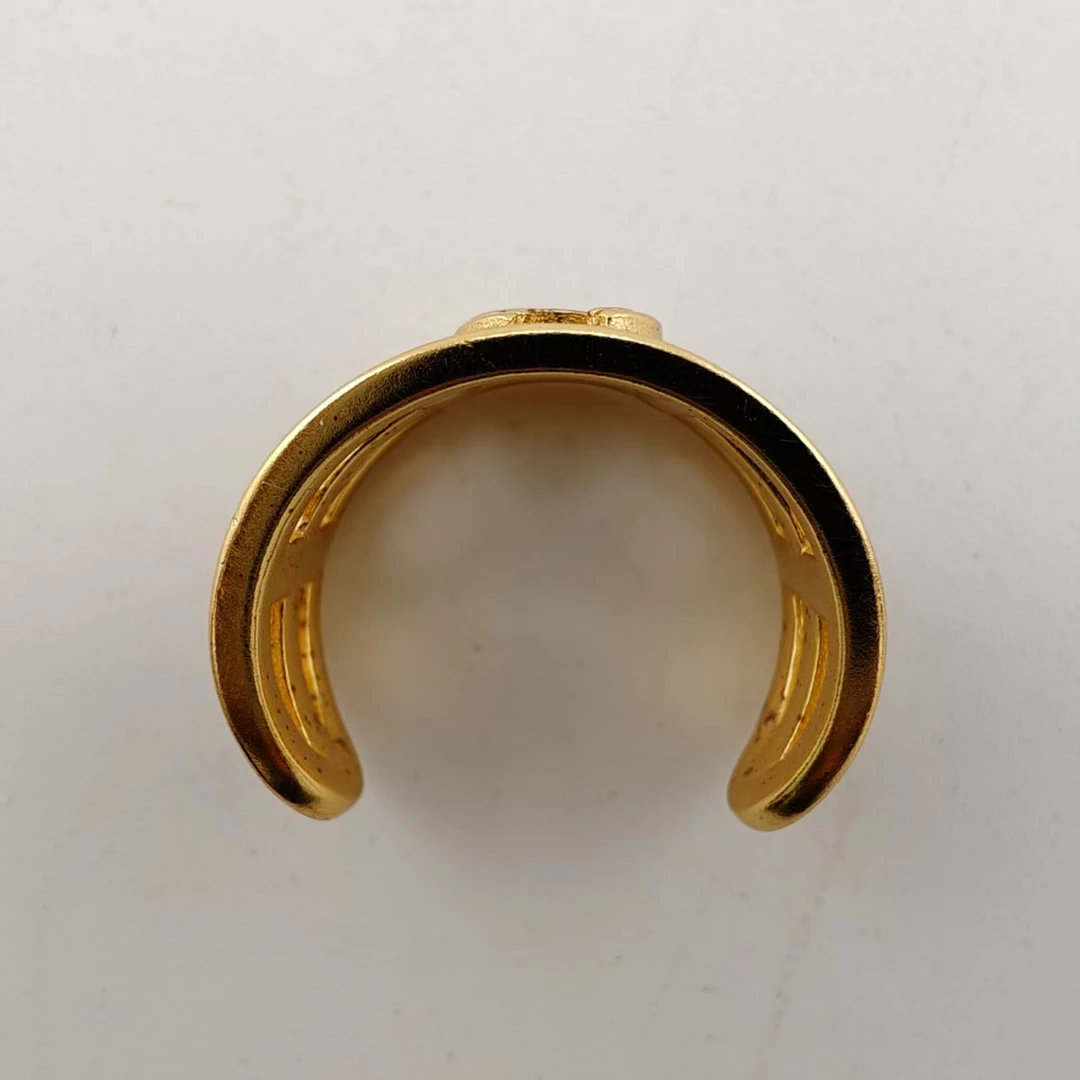 铜合金亚克力戒指 VTGViVi饰品/中古饰品/时尚/E440/新款戒指系列