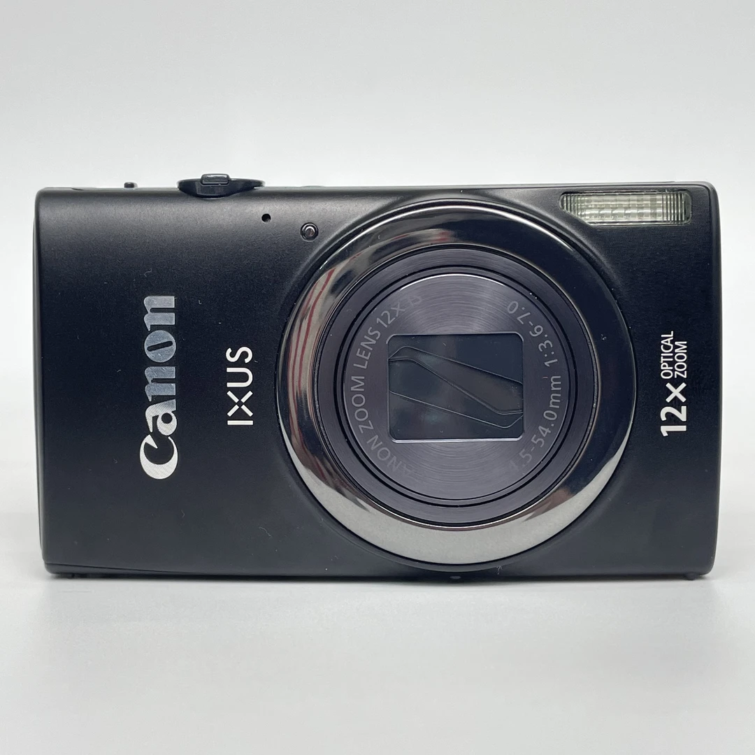 9新 Canon/佳能 ixus265黑色1600万像素12倍变焦复古ccd