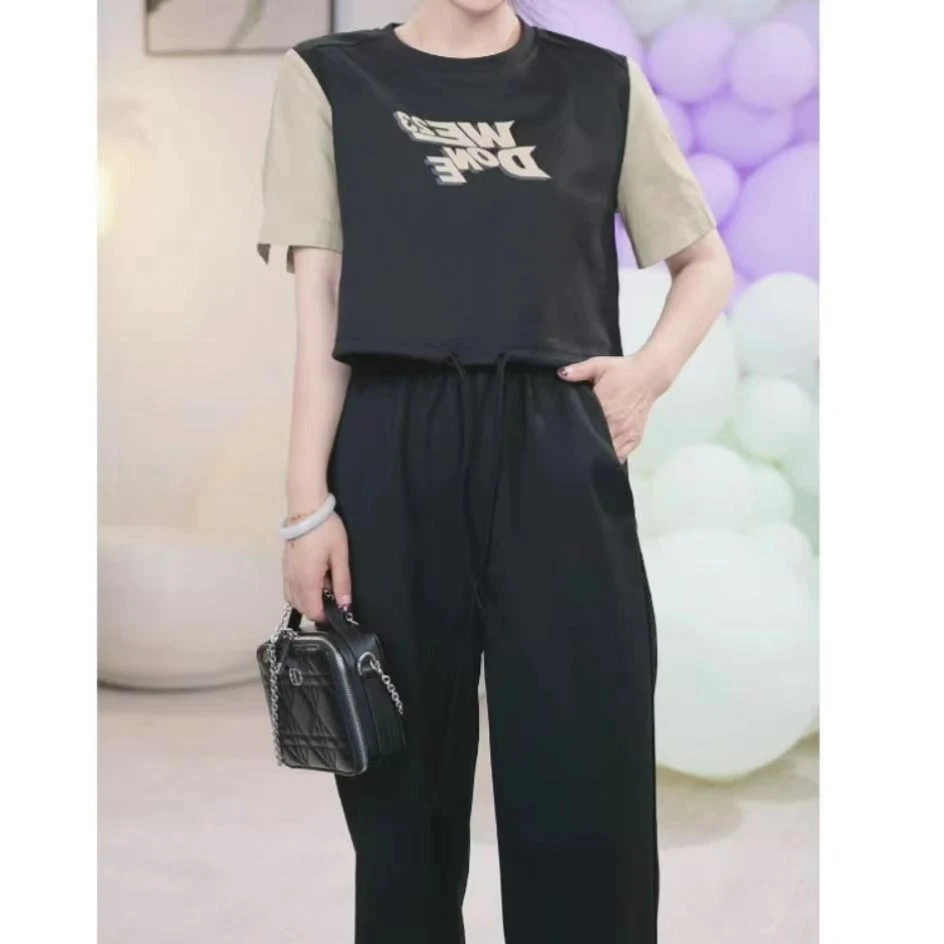 【小依专享】FD13122:休闲运动服两件套盐系学生宽松小个子显高显瘦