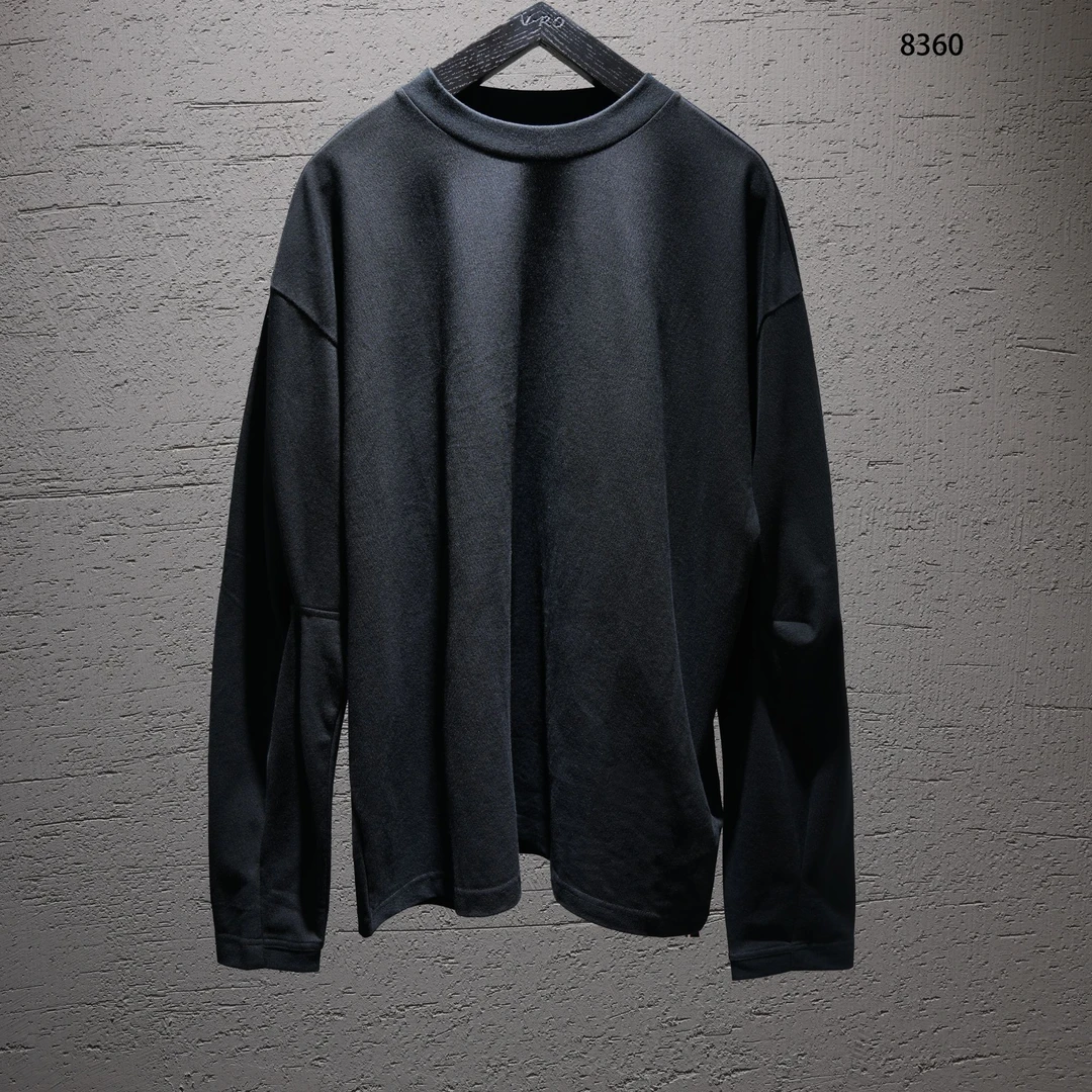 V-RO8360长绒棉250克休闲宽松简约百搭圆领T恤