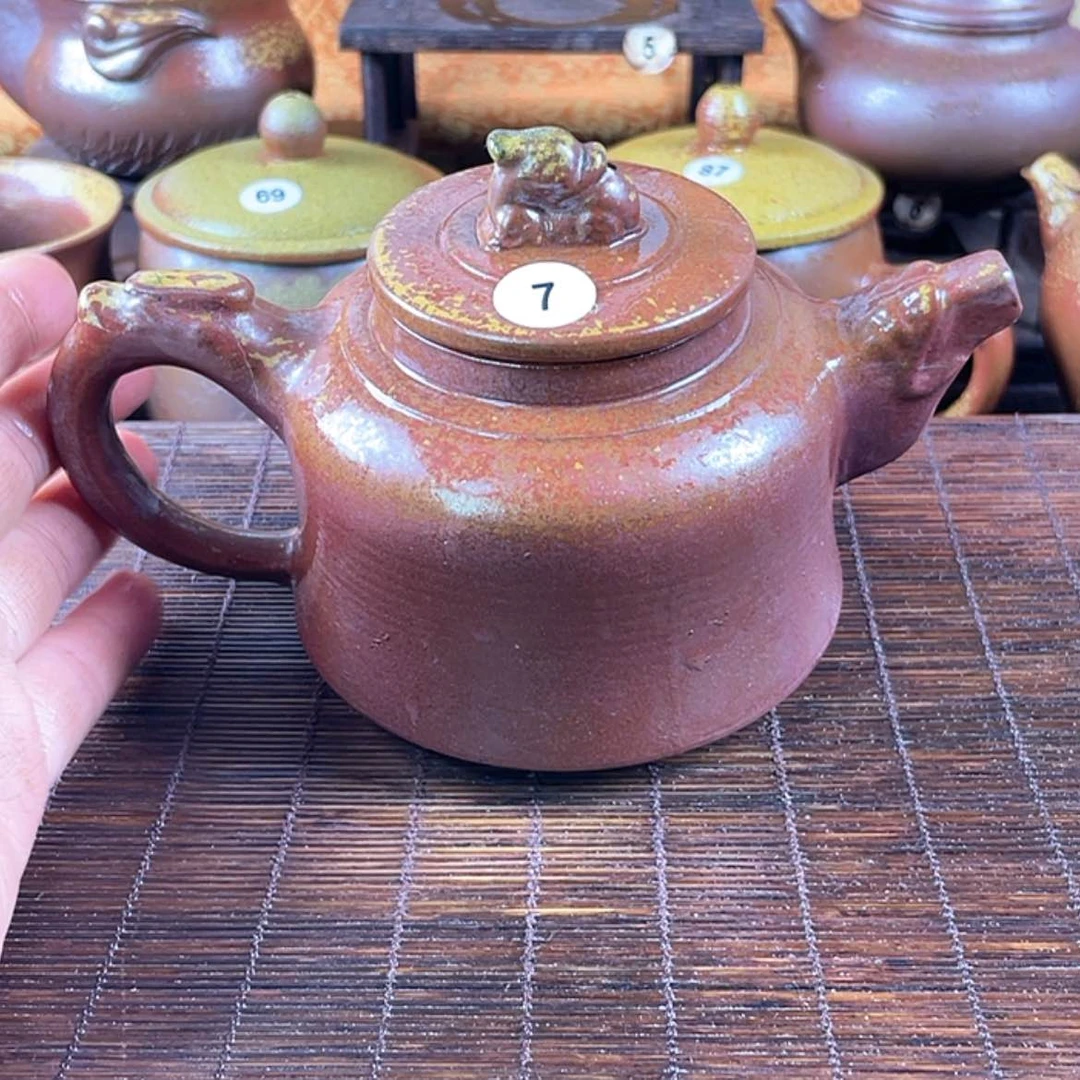 【闪购商品】柴烧茶壶300毫升左右微瑕福利