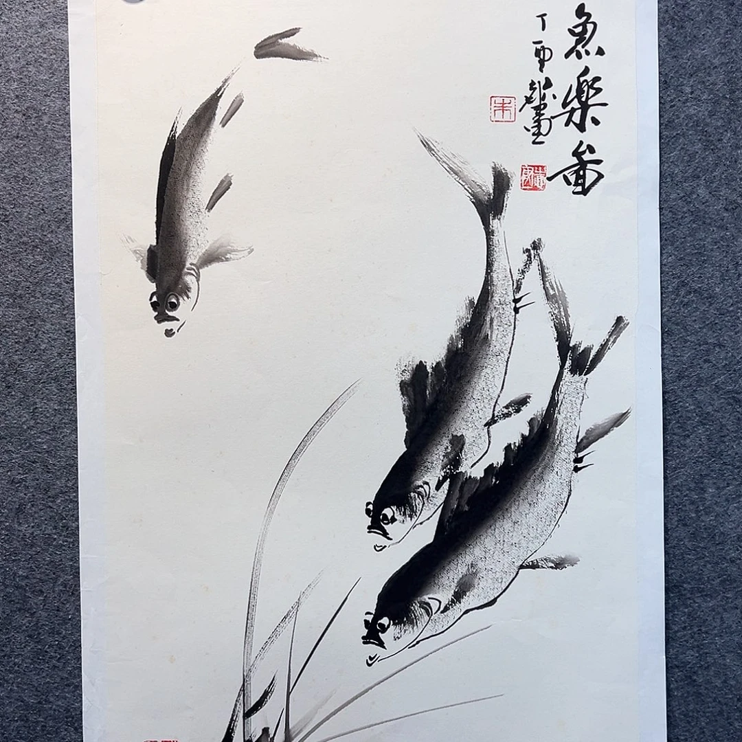 国画纯手绘系列画心