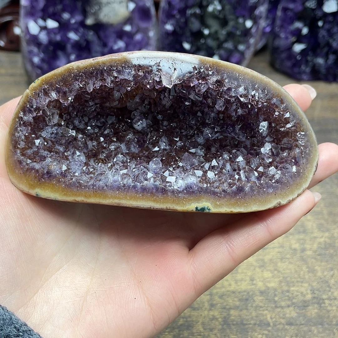 大型摆件（非配饰）紫晶未镶嵌