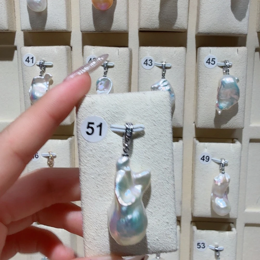 颈饰合金淡水珍珠