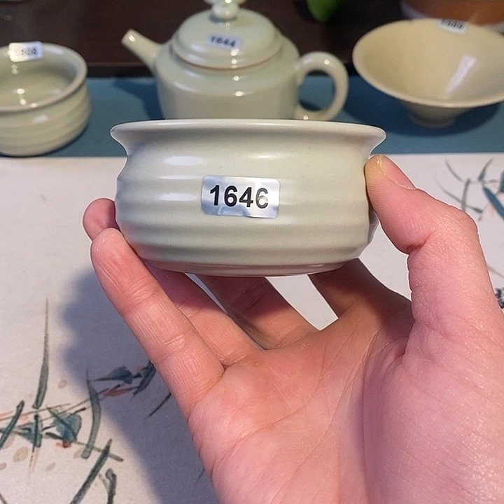 汝瓷1646 青鸾汝瓷汝州发货