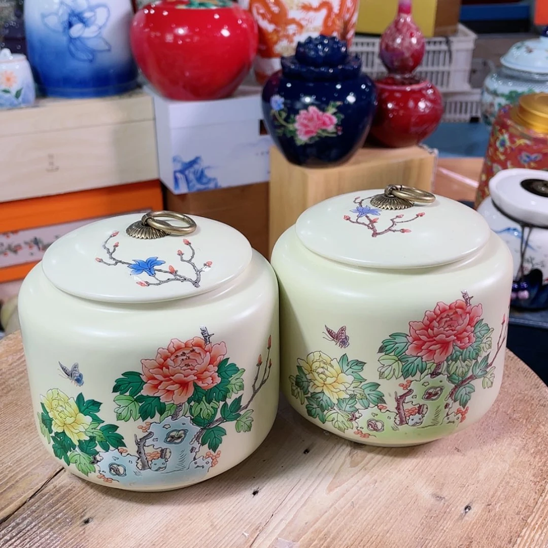 【闪购商品】罐陶瓷茶叶罐密封罐