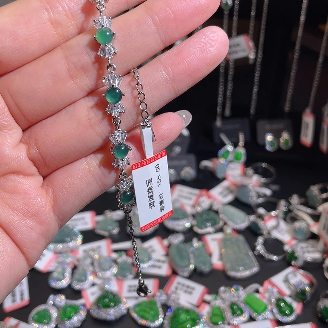 未镶嵌手链翡翠手链