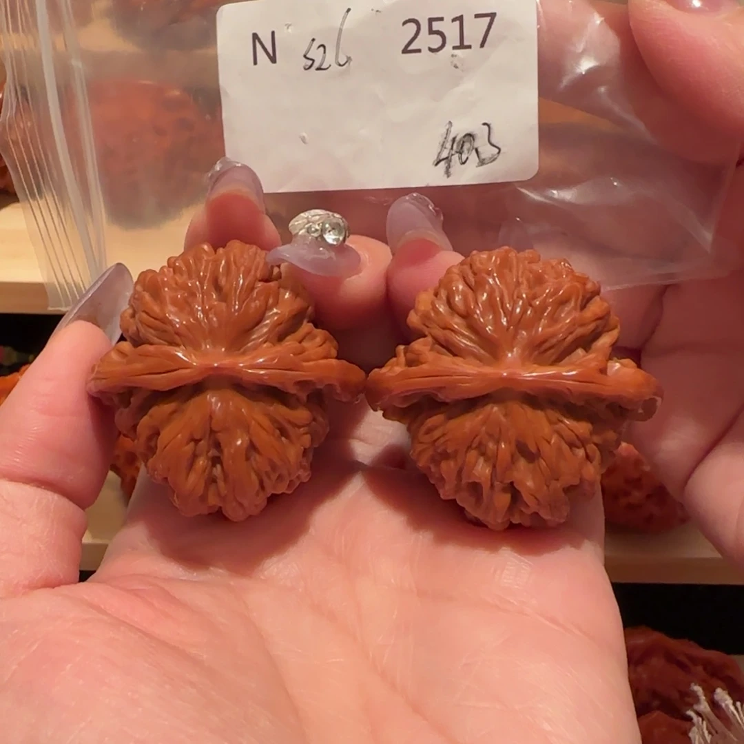 幽***e吊坠文玩核桃四座楼40精品