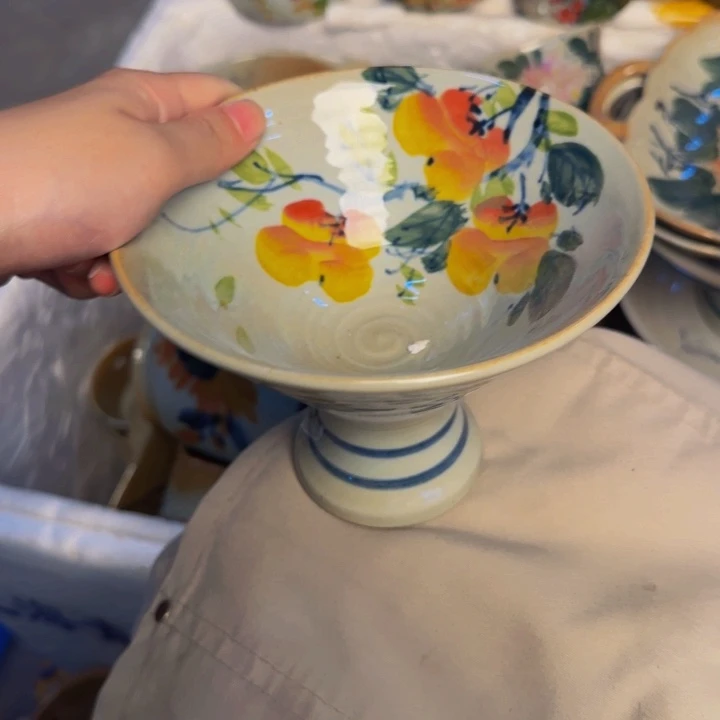 瓷片景德镇陶瓷手工手绘