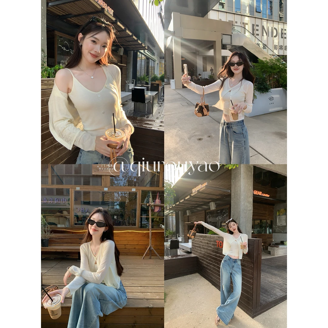 【QIUROUYAO邱肉瑶】懒人组已就位！超强免搭配の毛针织套装