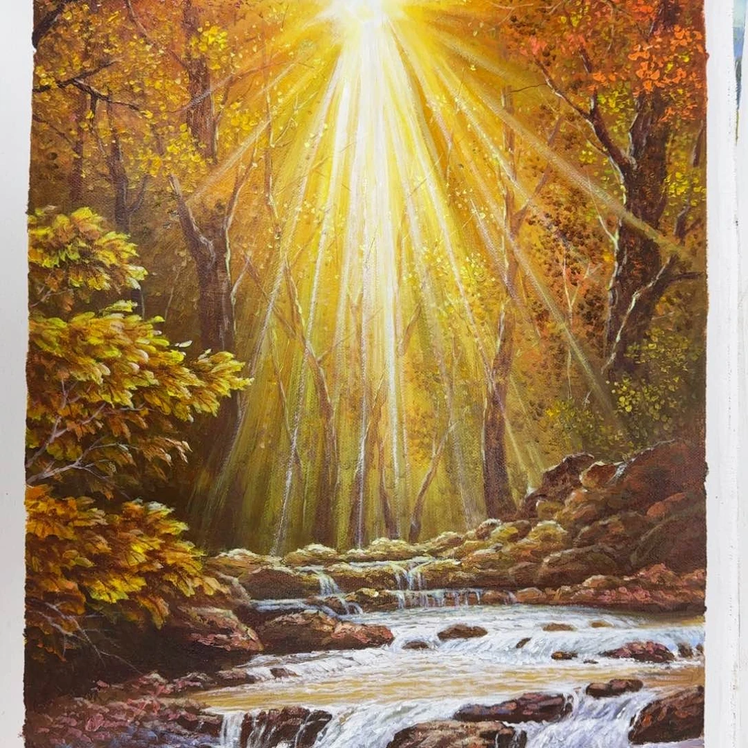 油画加油加油努力加油加油