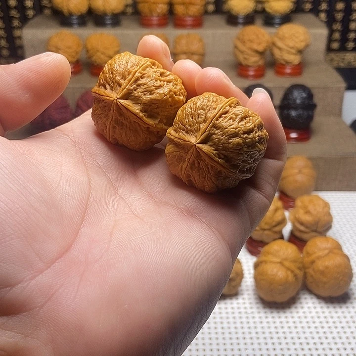 桃核吊坠15大四棱子