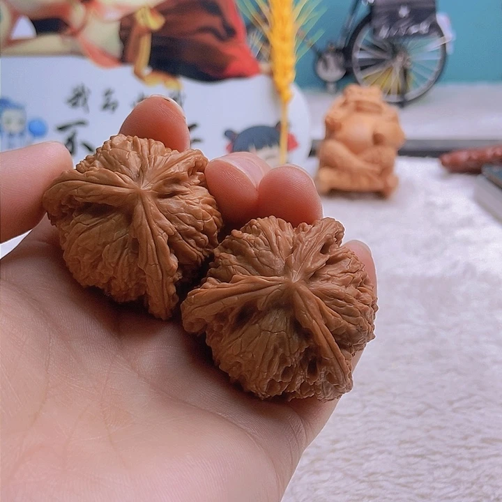 把件文玩核桃?***二三棱