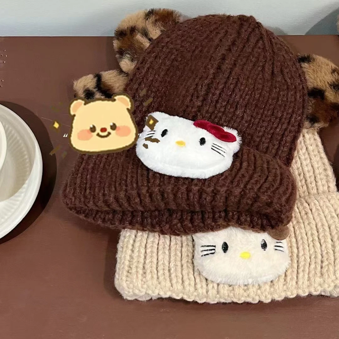 2025翘翘韩货韩版加厚儿童大人针织百搭秋冬季同款保暖帽子