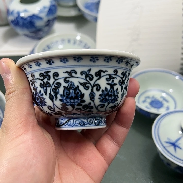 柴窑永乐压手鸳鸯