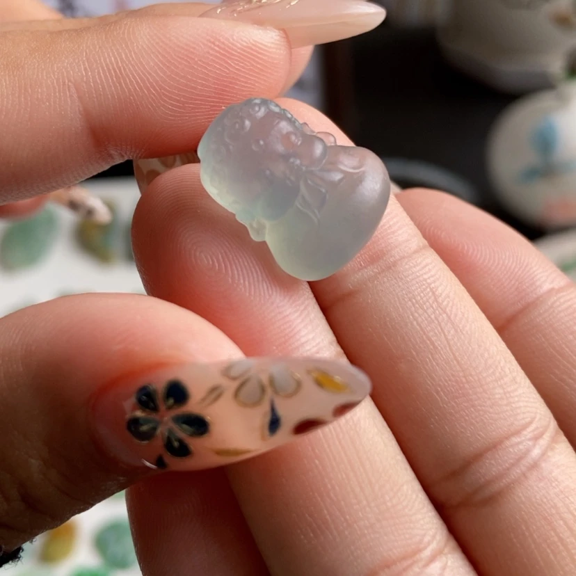 【闪购商品】未镶嵌定制翡翠宝宝佛