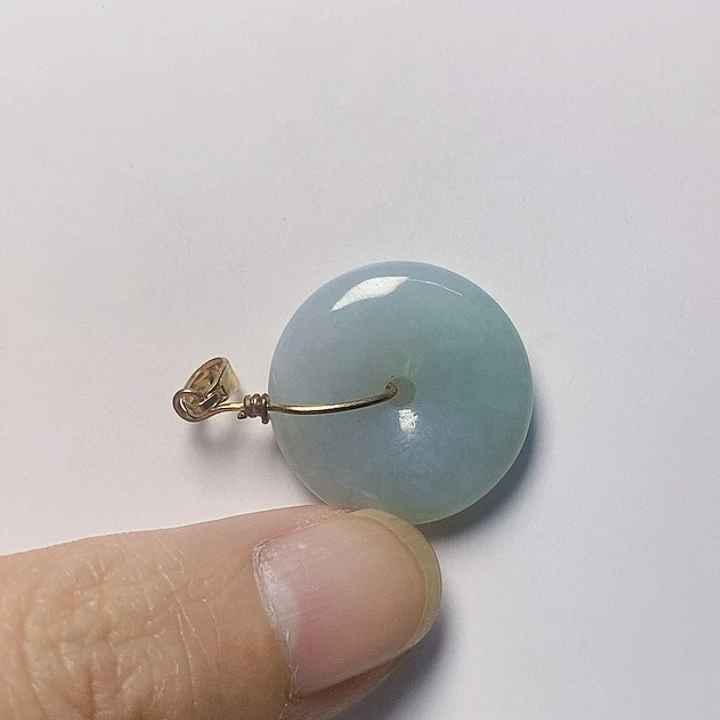 翡翠未镶嵌颈饰天然A货翡翠