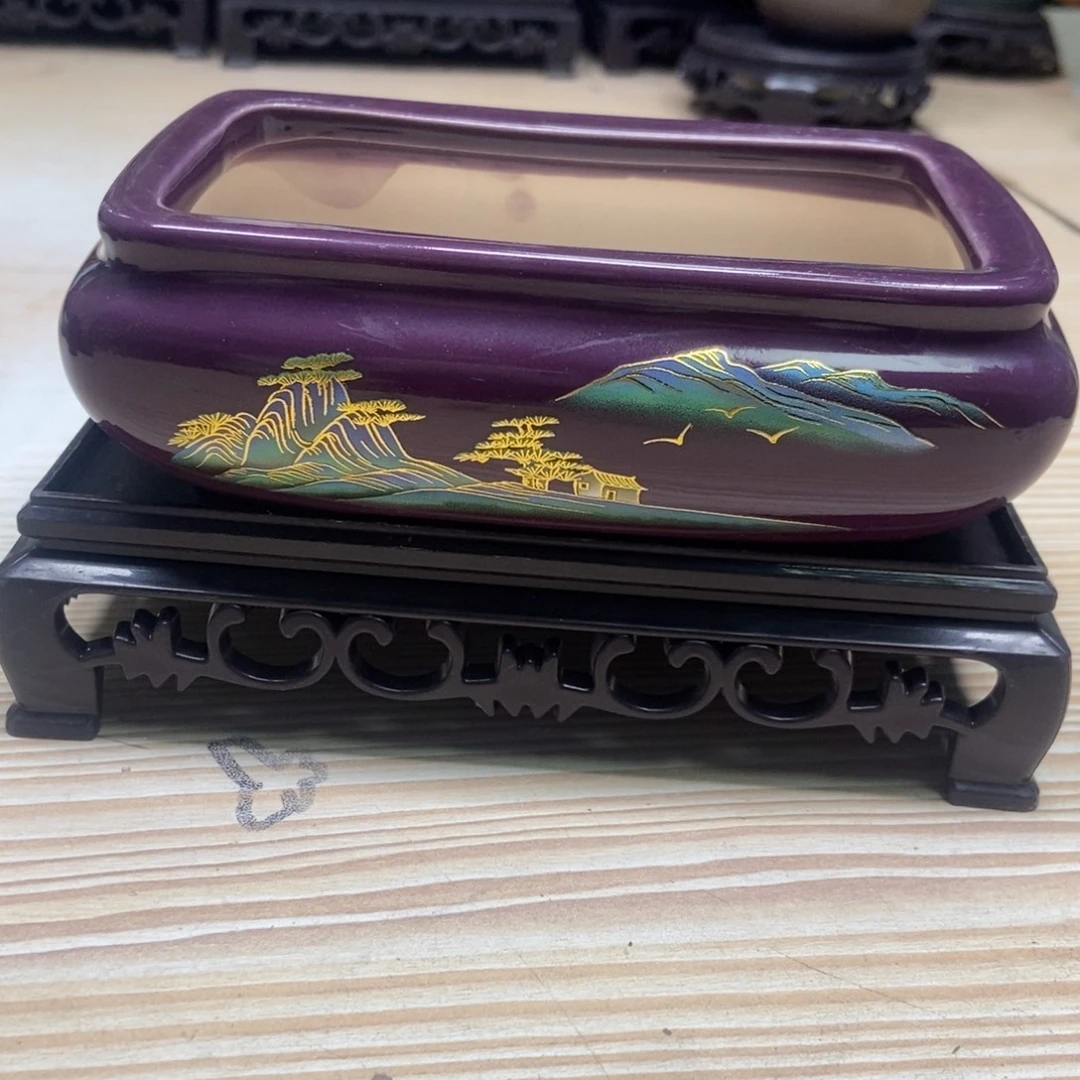 瓷片陶瓷花盆陶瓷艺术